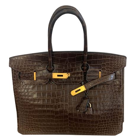 hermes birkin shoulder bag size|Hermes Birkin crocodile.